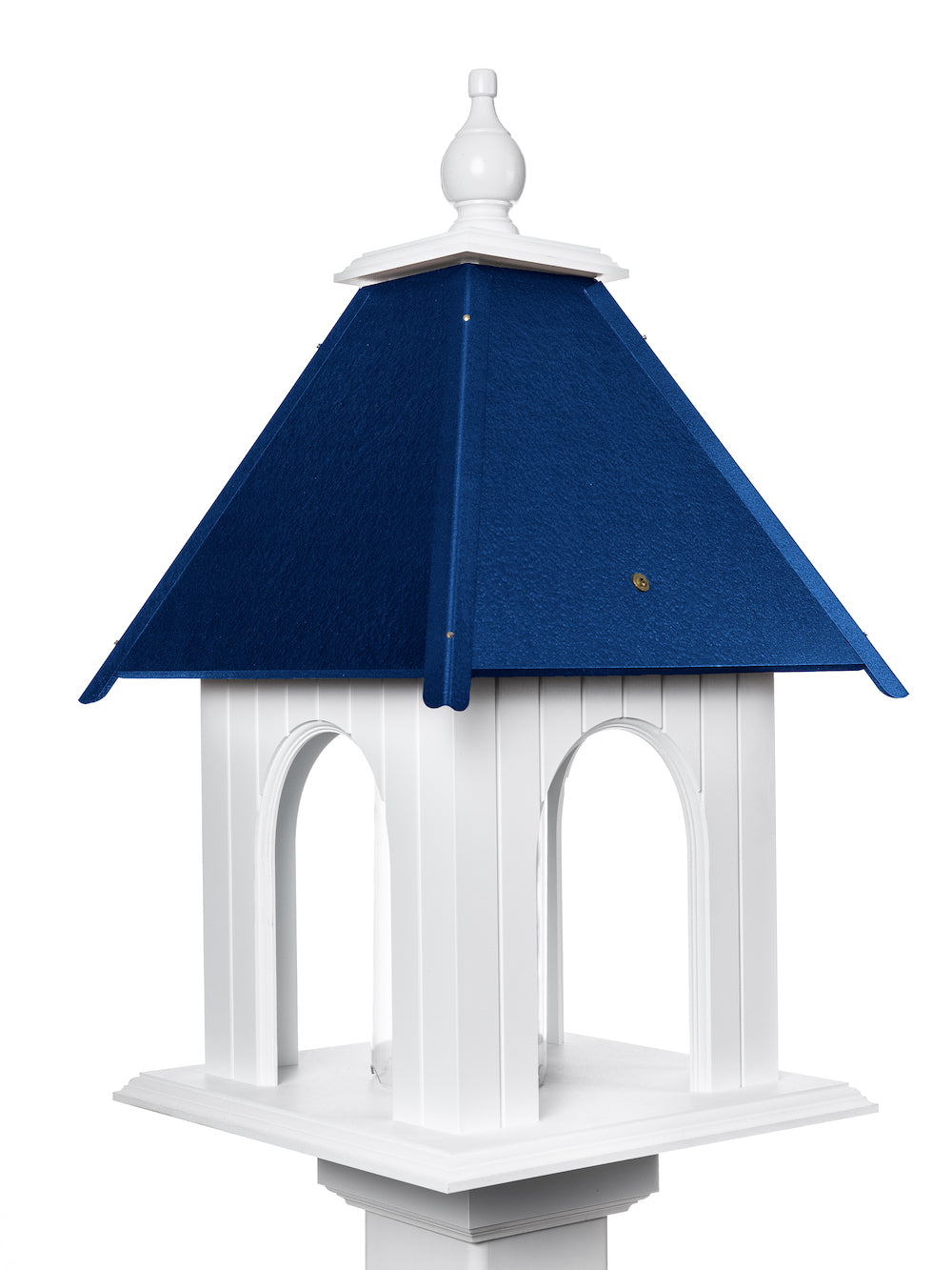 Cobalt blue dogwood feeder