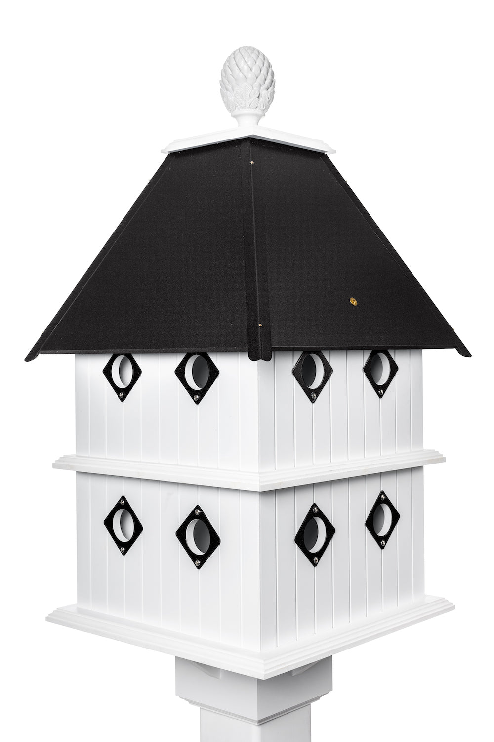 Black manor birdhouse