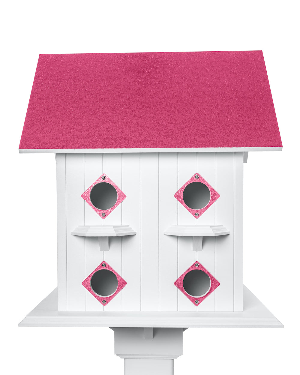 Pink martin manse birdhouse