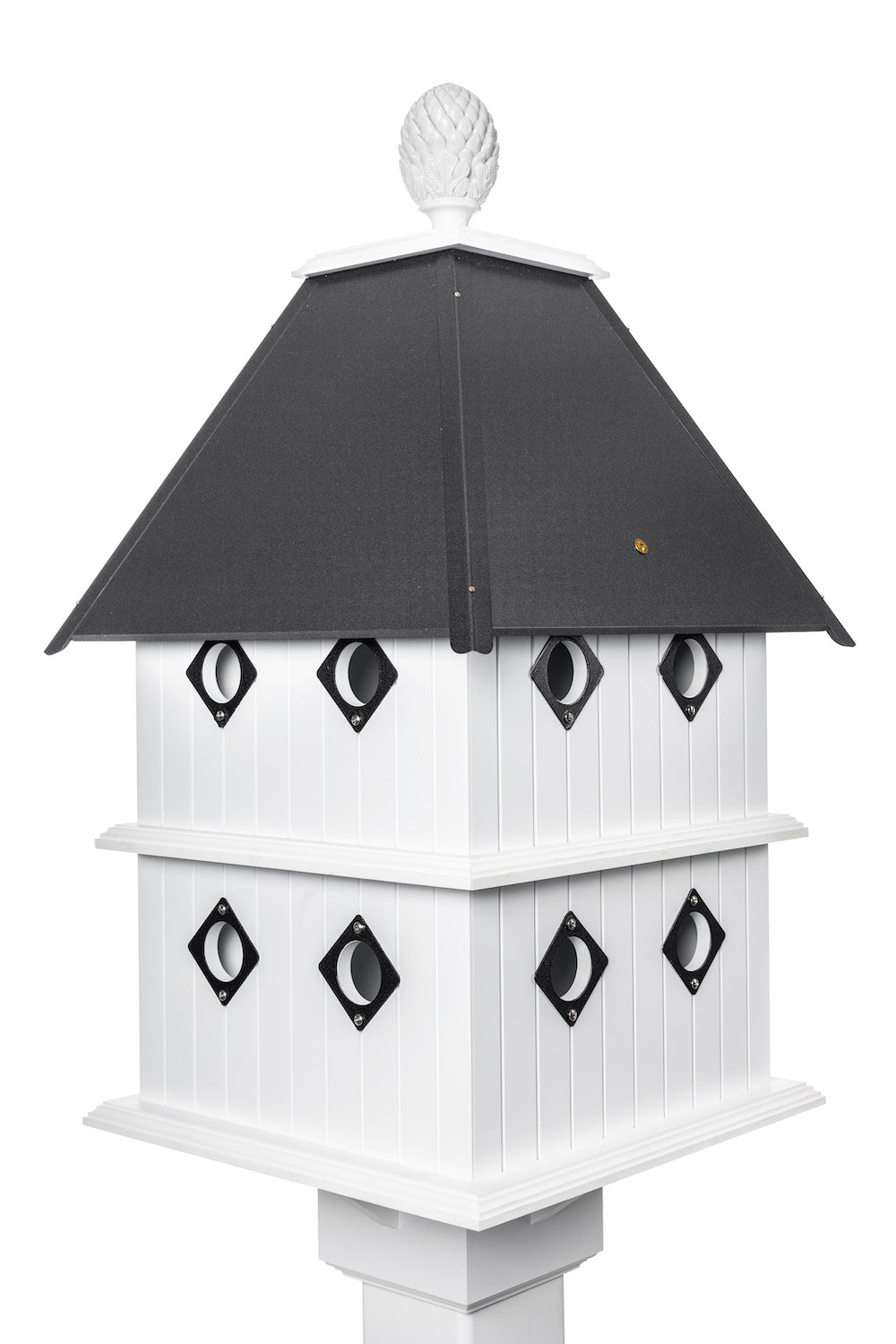 Gray manor birdhouse