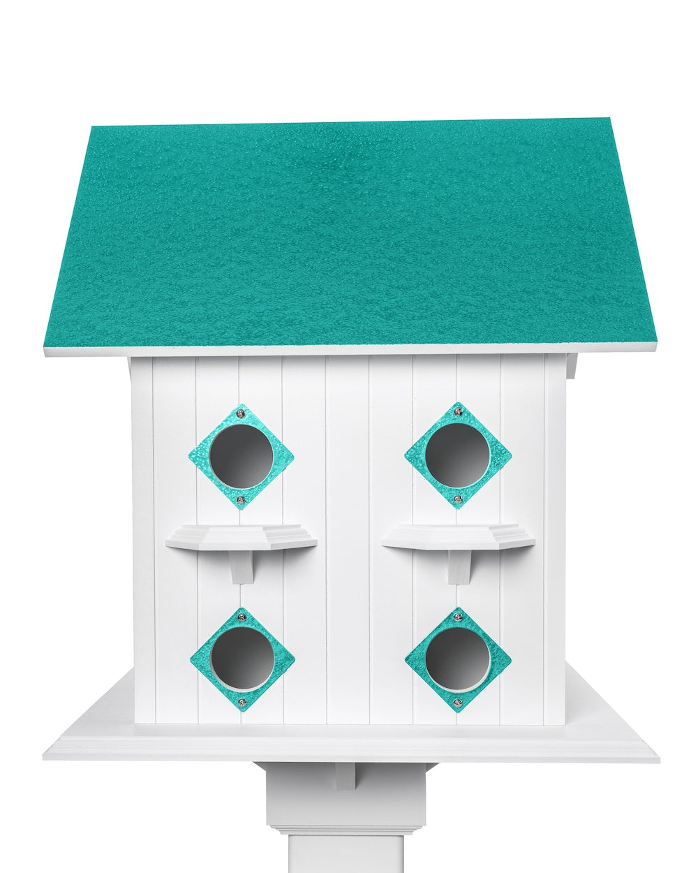 Beach glass martin manse birdhouse