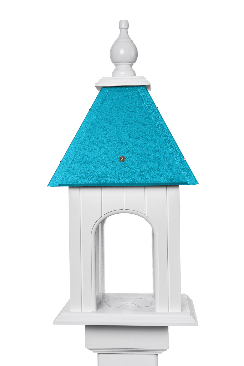 Lagoon blue camellia bird feeder